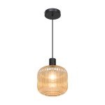 D'Lite Pendelleuchte Leffinge Messing Glas | Geeignet Für 1x E27