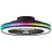 Brilliant Palmero Ventilator Plastik Metall Schwarz 36W 5000lm - 827-865 CCT | 466mm - Fernsteuerung Dimmbar