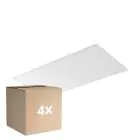 Mehrfachpackung 4x Noxion LED Panel Ecowhite V4.0 64W 7680lm - 830-840-865 CCT | 60x120cm