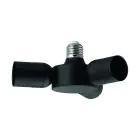 Eglo Pendelleuchte Rueda Schwarz | IP20 - Geeignet für 3x E27 